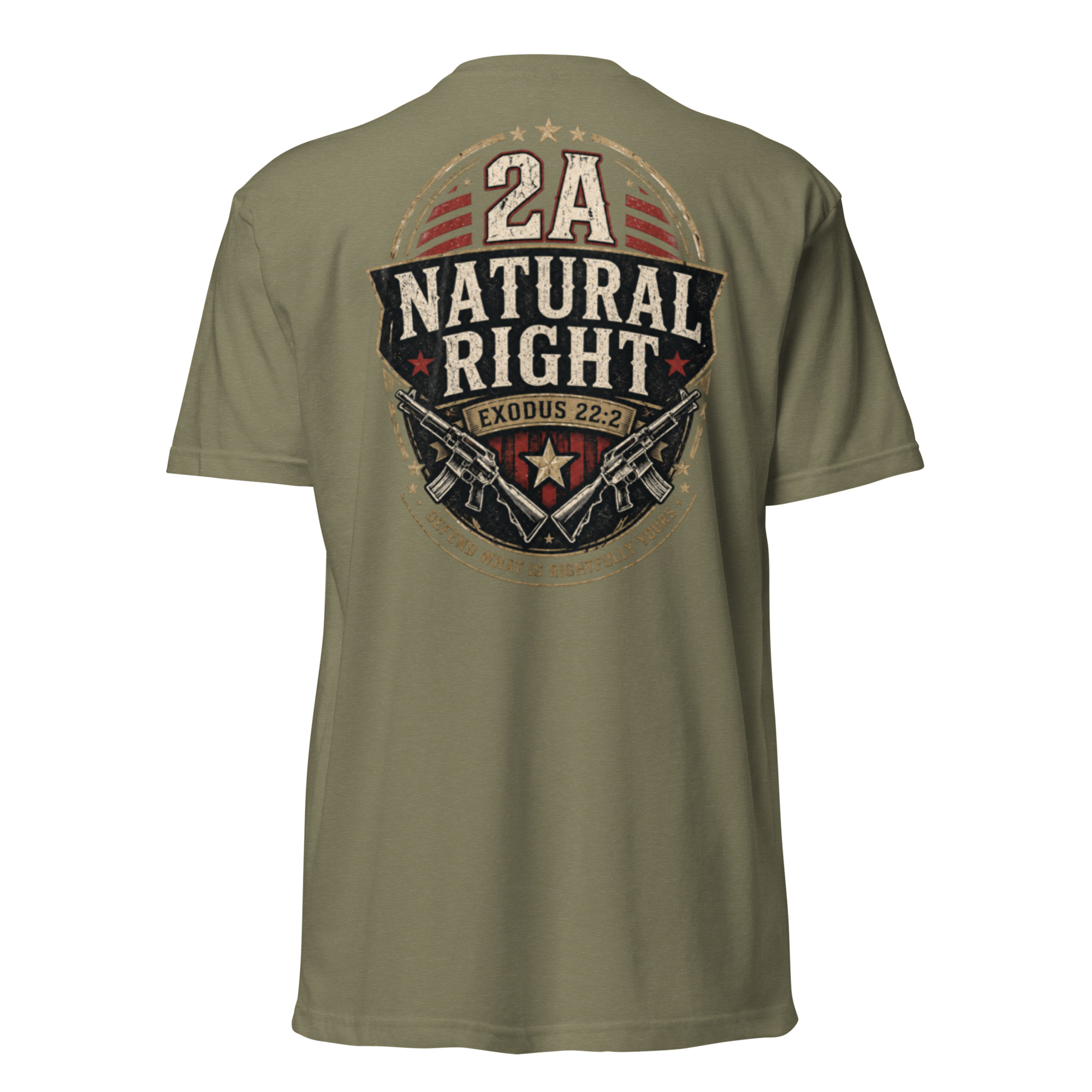 2A Natural Right T Shirt - Image 4